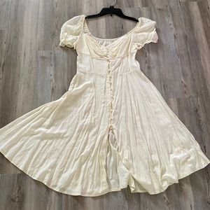 Light Yellow Dress from SHEIN